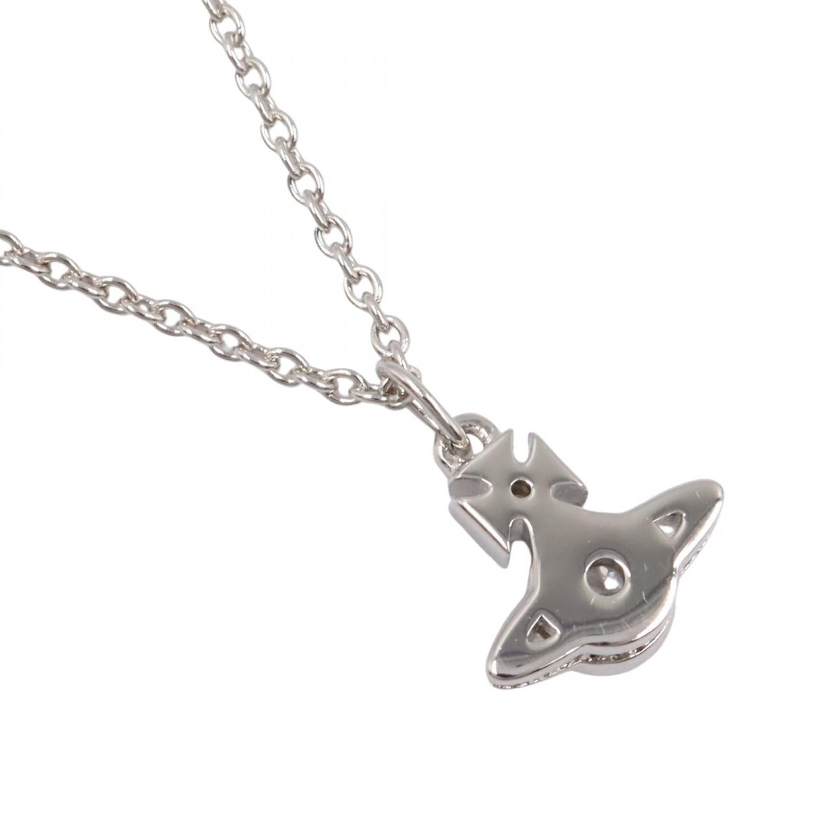 ネックレス ネックレス 真鍮 シルバー クリア ヴィヴィアンウエストウッド アクセサリー Vivienne Westwood