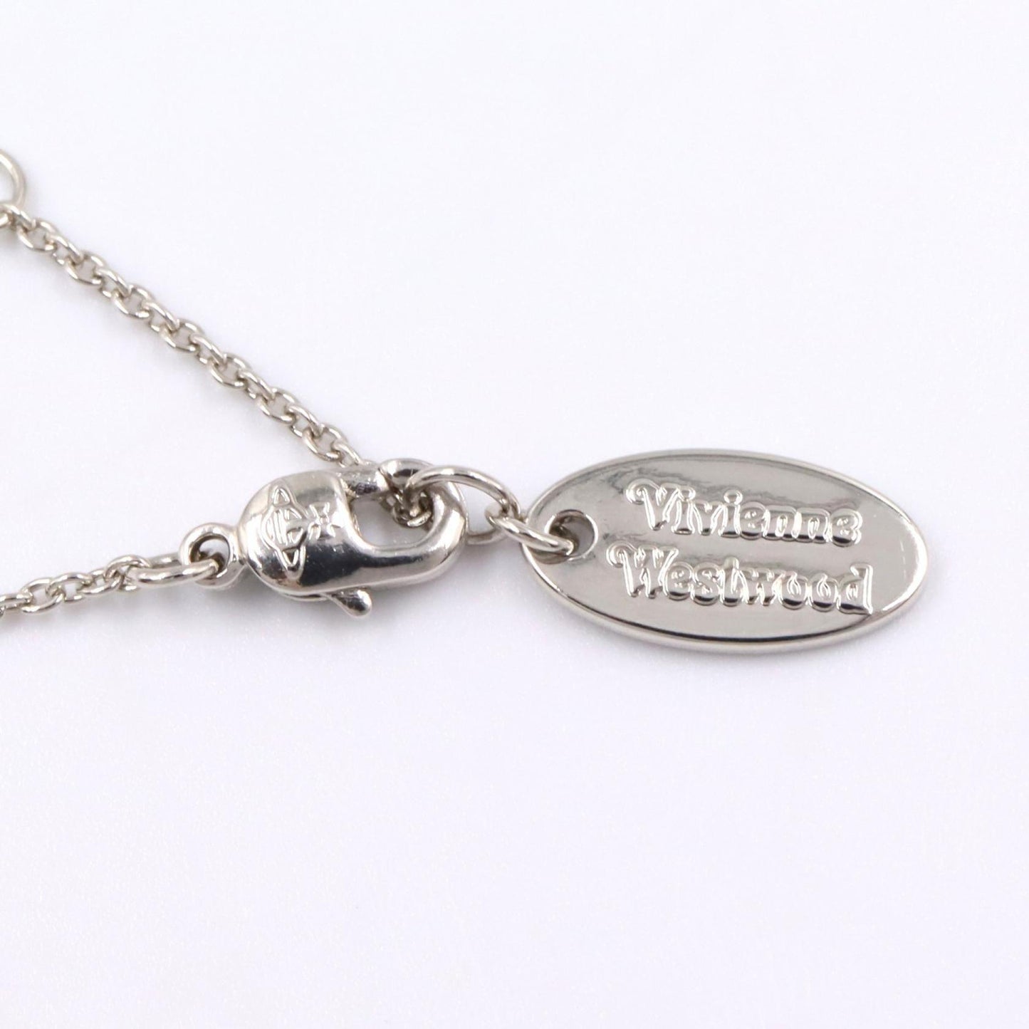 ネックレス ネックレス 真鍮 シルバー クリア ヴィヴィアンウエストウッド アクセサリー Vivienne Westwood