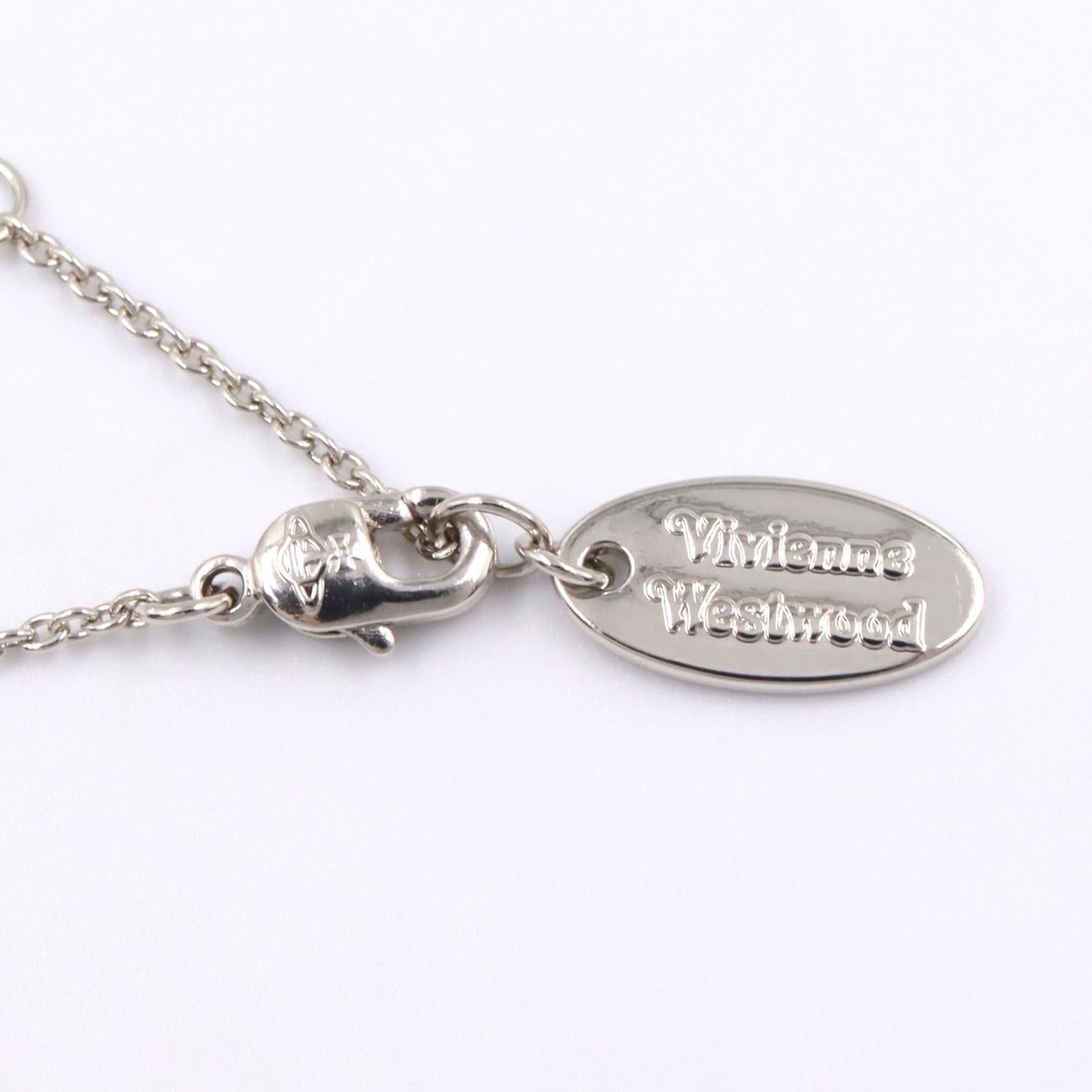 ネックレス ネックレス 真鍮 シルバー クリア ヴィヴィアンウエストウッド アクセサリー Vivienne Westwood