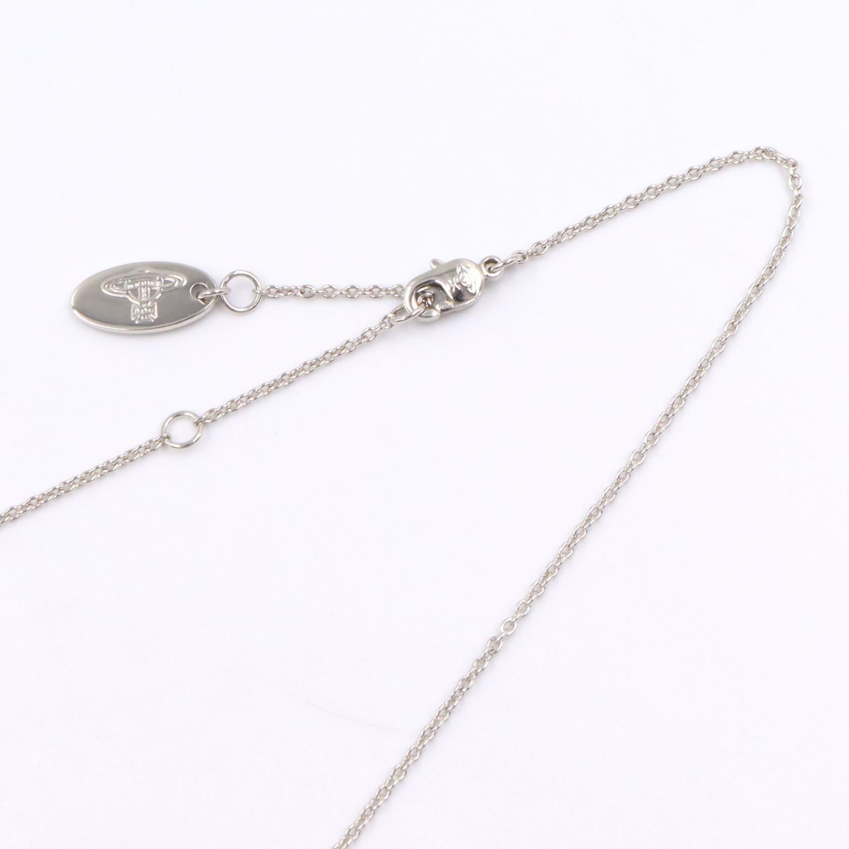 ネックレス ネックレス 真鍮 シルバー クリア ヴィヴィアンウエストウッド アクセサリー Vivienne Westwood