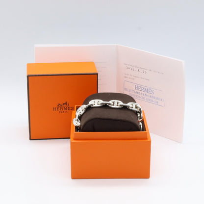 シェーヌダンクル MM 16コマ ブレスレット ブレスレット SV925 シルバー エルメス アクセサリー HERMES