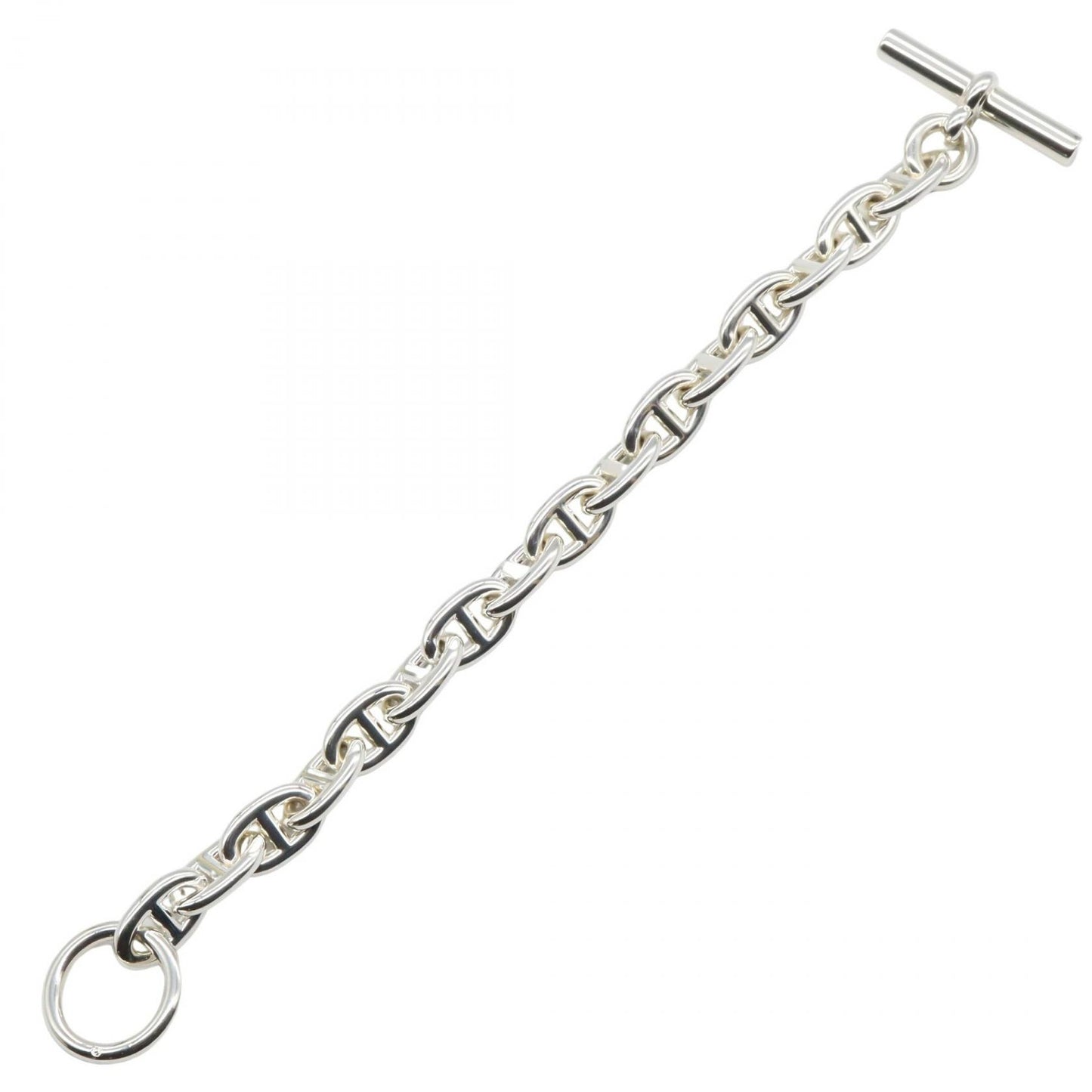 シェーヌダンクル MM 16コマ ブレスレット ブレスレット SV925 シルバー エルメス アクセサリー HERMES