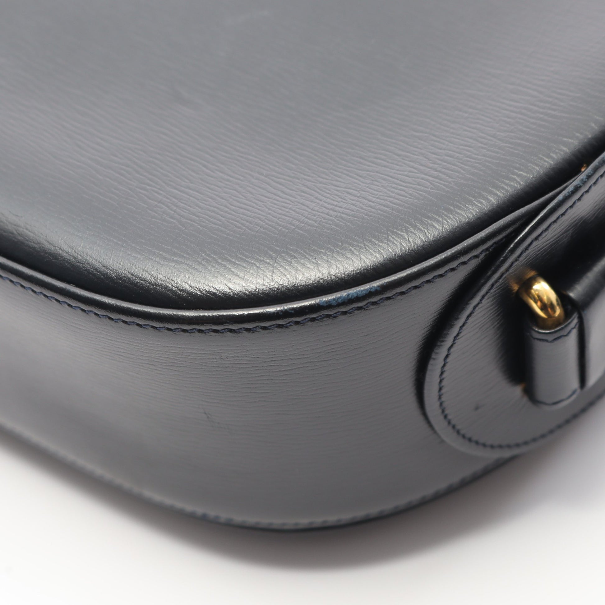 サファイアライン ショルダーバッグ レザー ダークネイビー カルティエ バッグ Cartier