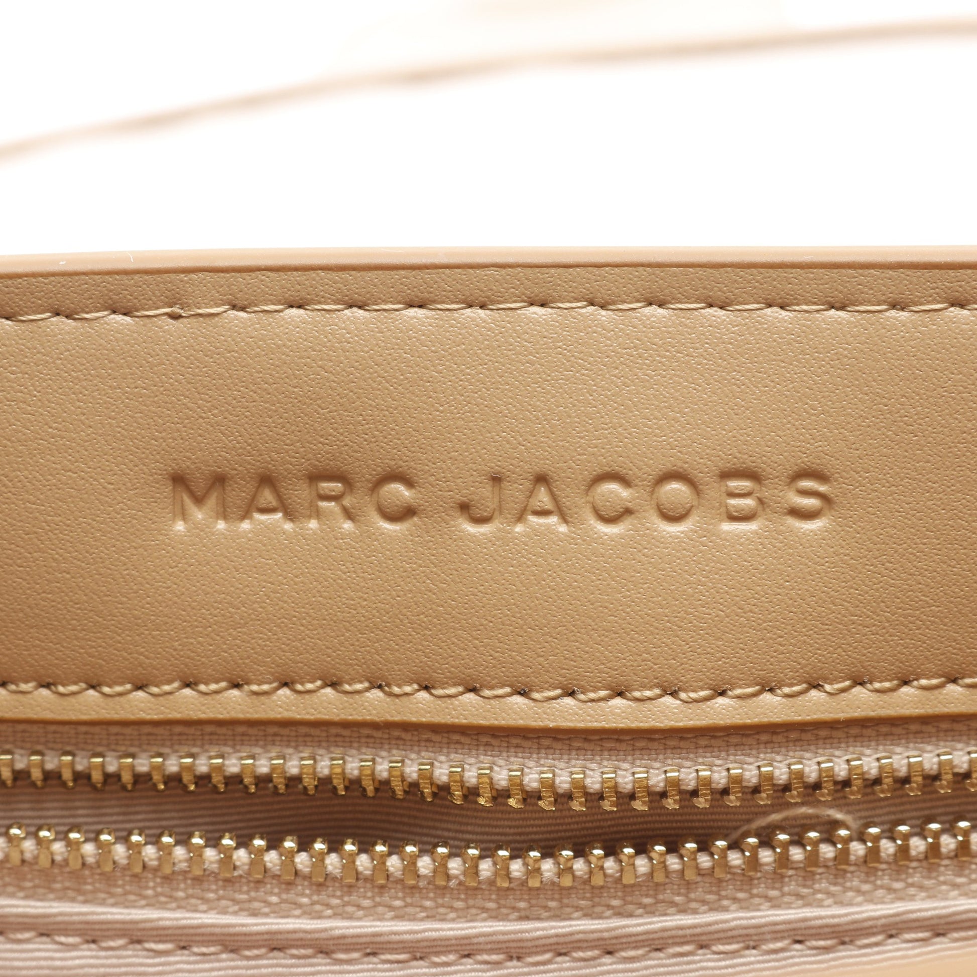 THE J MARC SADDLE BAG ショルダーバッグ レザー ベージュ マークジェイコブス バッグ MARC JACOBS