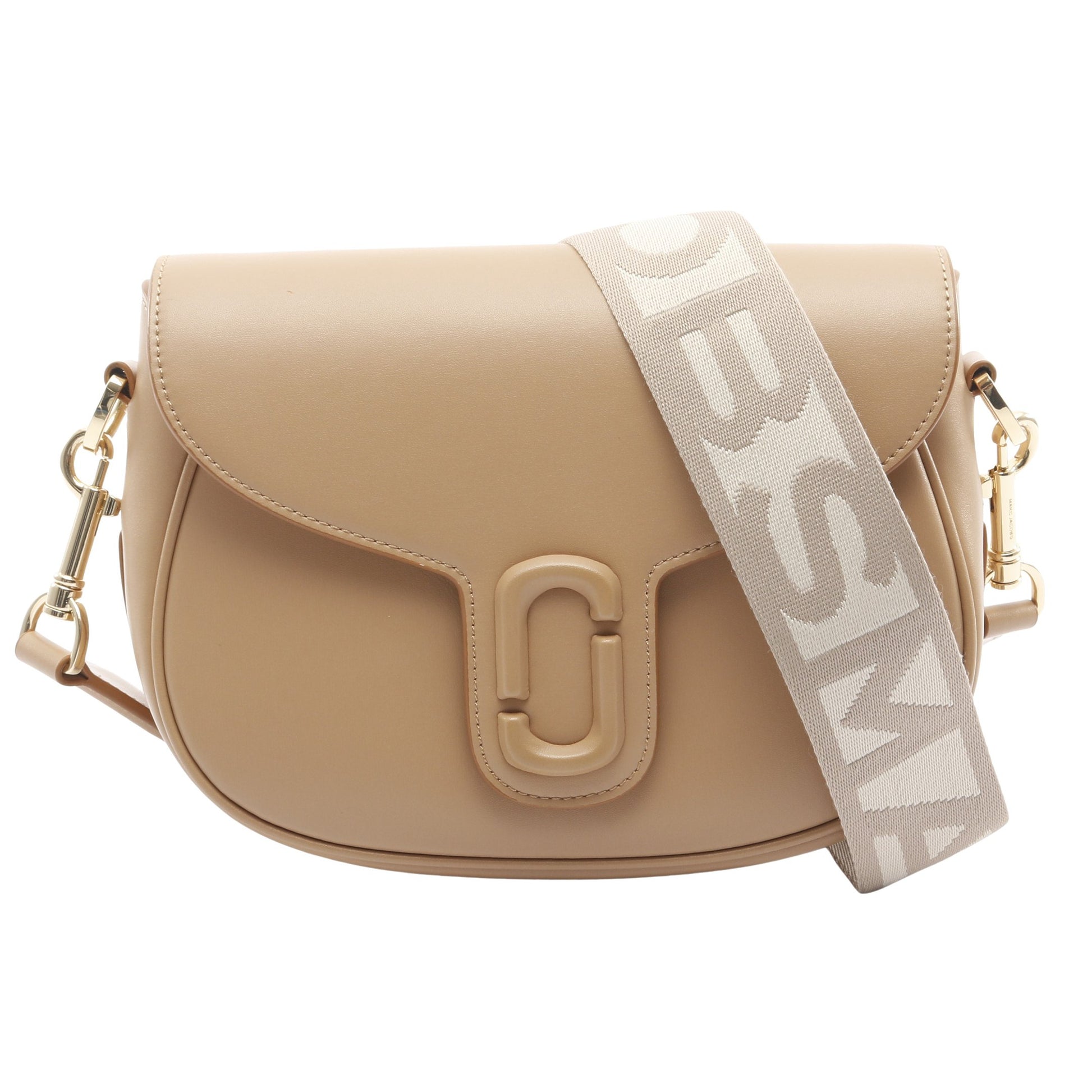 THE J MARC SADDLE BAG ショルダーバッグ レザー ベージュ マークジェイコブス バッグ MARC JACOBS