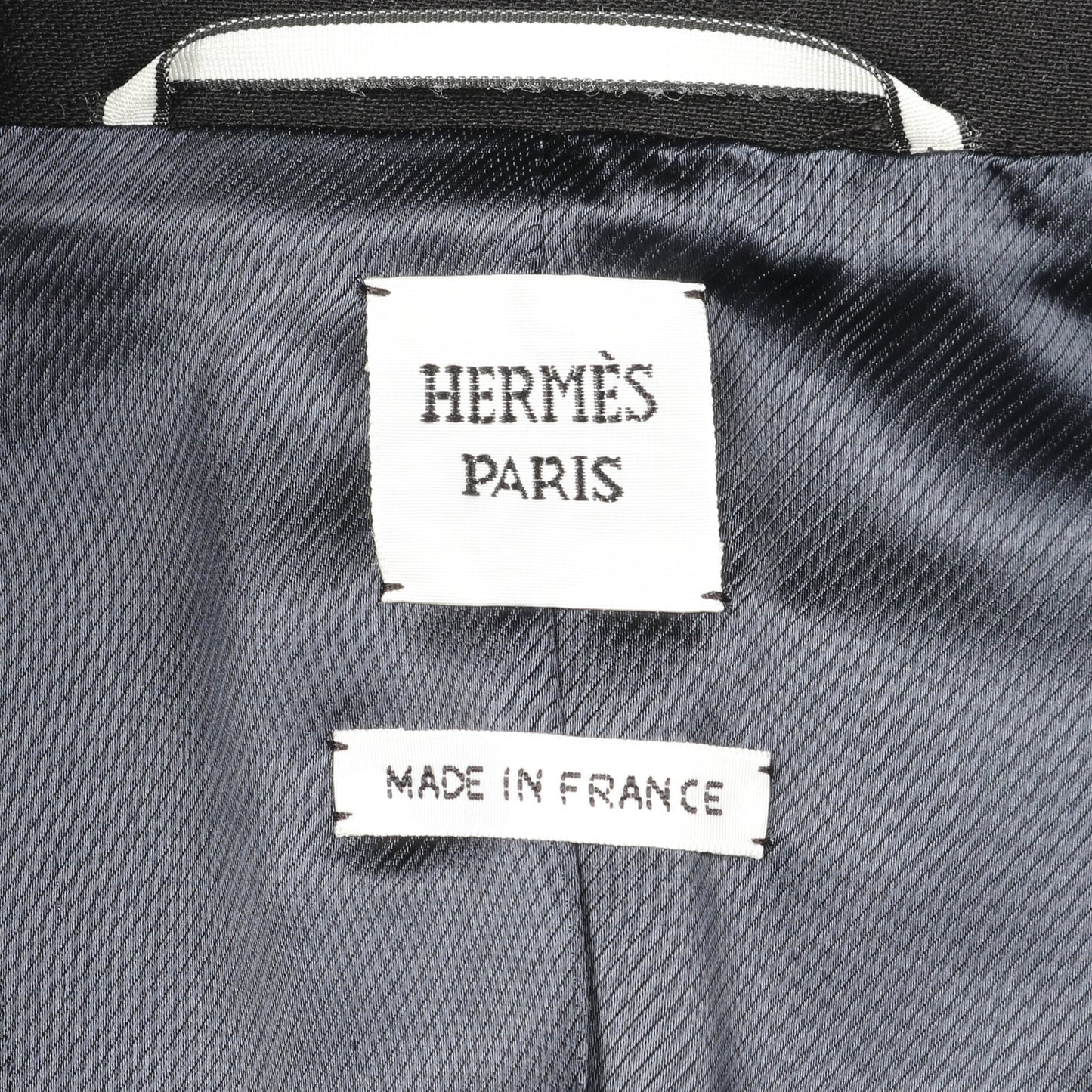 ジャケット ウール ブラック エルメス アウター HERMES