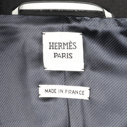 ジャケット ウール ブラック エルメス アウター HERMES