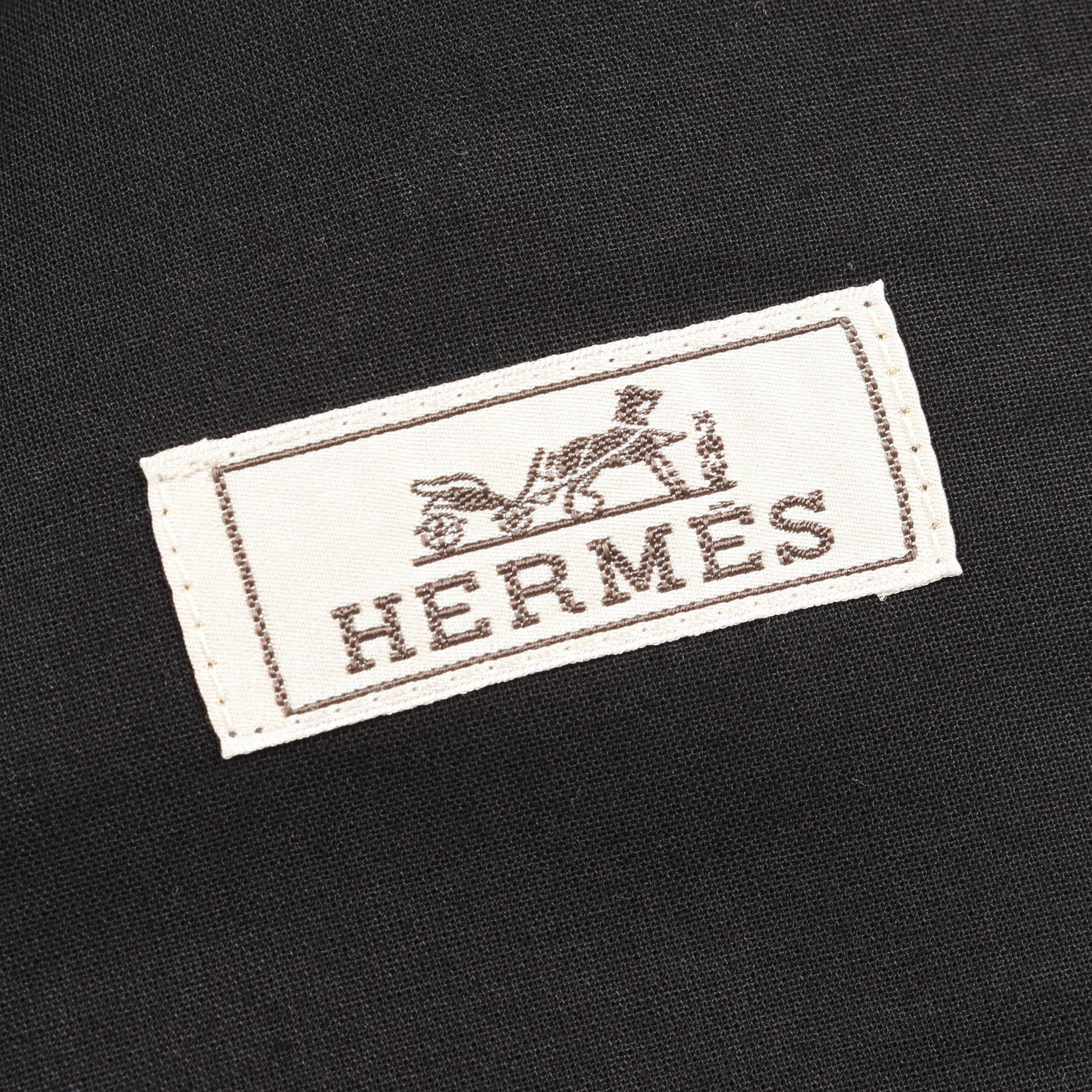 デニムジャケット コットン レザー インディゴブルー セリエボタン エルメス アウター HERMES