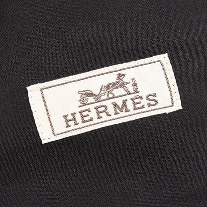 デニムジャケット コットン レザー インディゴブルー セリエボタン エルメス アウター HERMES