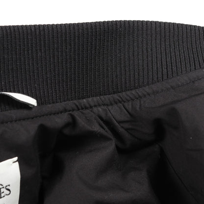 プレタ ブルゾン コットン レザー ブラック 切替え エルメス アウター HERMES