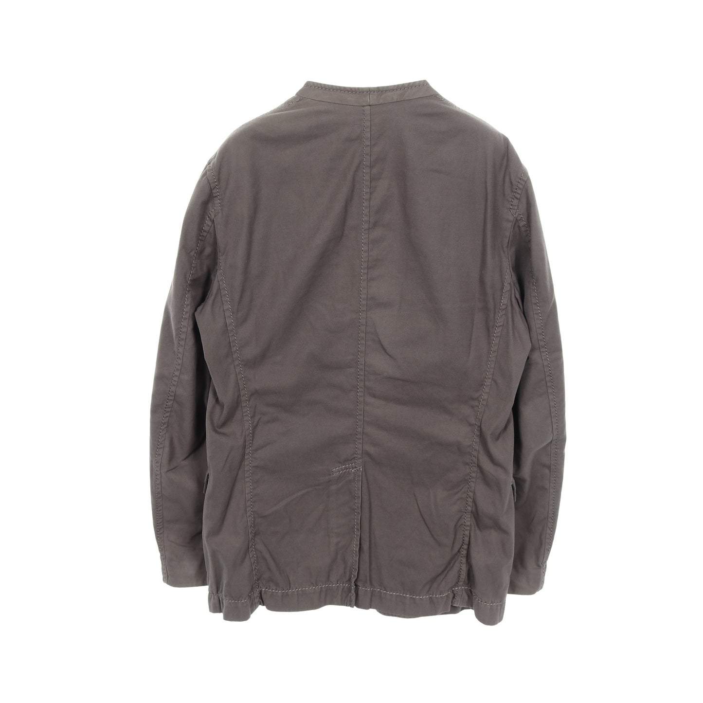 ジャケット コットン ブラウン イッセイミヤケ アウター ISSEY MIYAKE