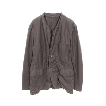ジャケット コットン ブラウン イッセイミヤケ アウター ISSEY MIYAKE