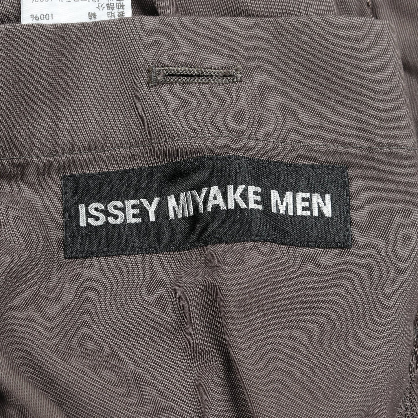 ジャケット コットン ブラウン イッセイミヤケ アウター ISSEY MIYAKE