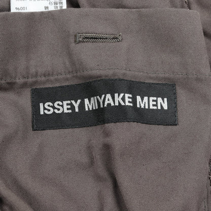 ジャケット コットン ブラウン イッセイミヤケ アウター ISSEY MIYAKE