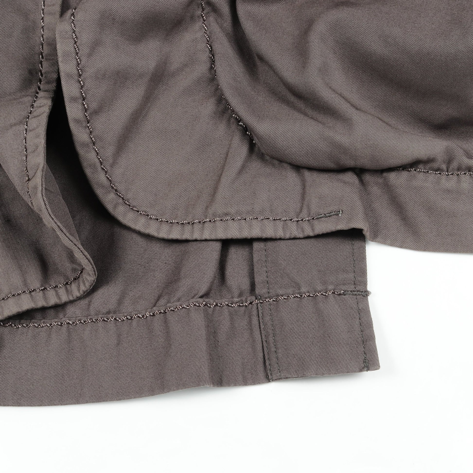 ジャケット コットン ブラウン イッセイミヤケ アウター ISSEY MIYAKE