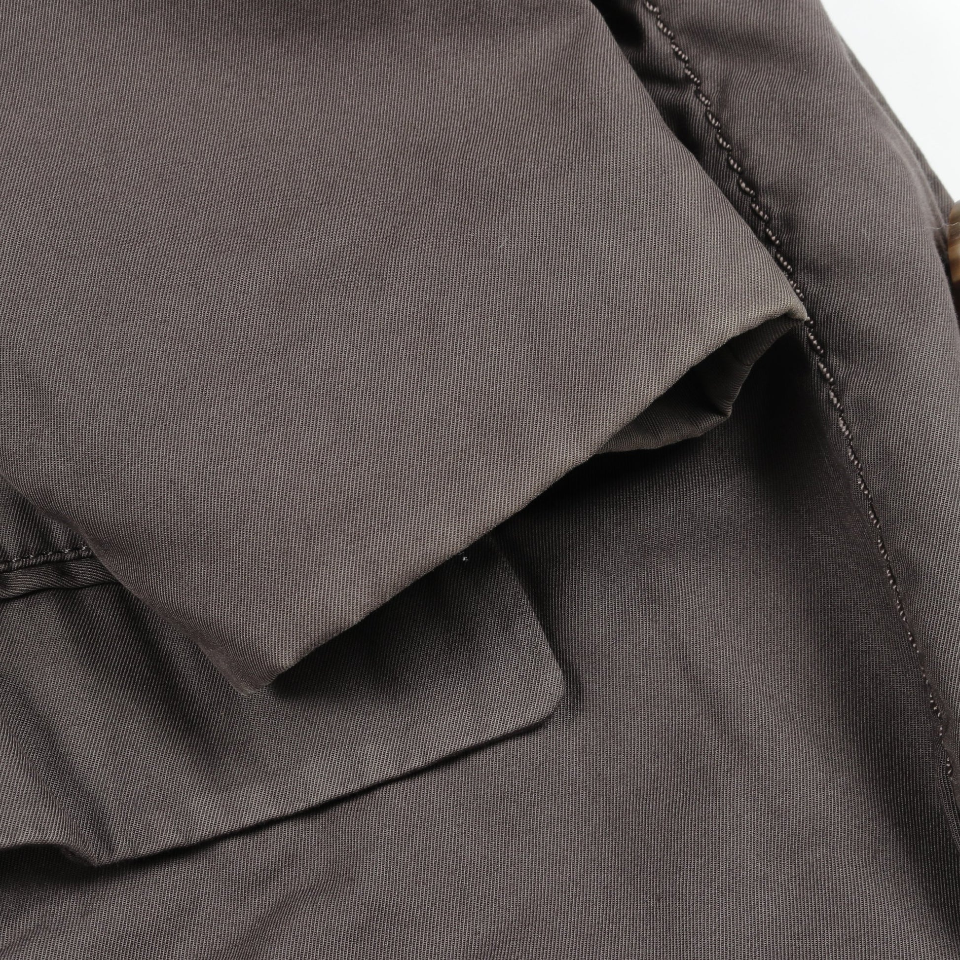 ジャケット コットン ブラウン イッセイミヤケ アウター ISSEY MIYAKE