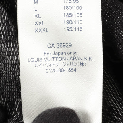 LVカートゥーンジャガードジップスルーブルゾン ジャケット コットン ブラック ルイヴィトン アウター LOUIS VUITTON