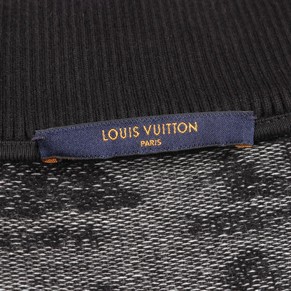 LVカートゥーンジャガードジップスルーブルゾン ジャケット コットン ブラック ルイヴィトン アウター LOUIS VUITTON