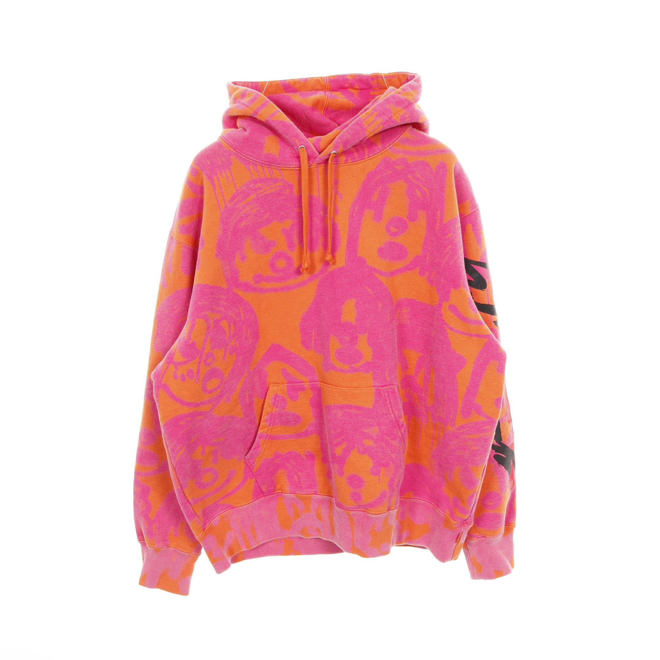 Supreme × Yohji Yamamoto プルオーバーパーカー 総柄 アームロゴ