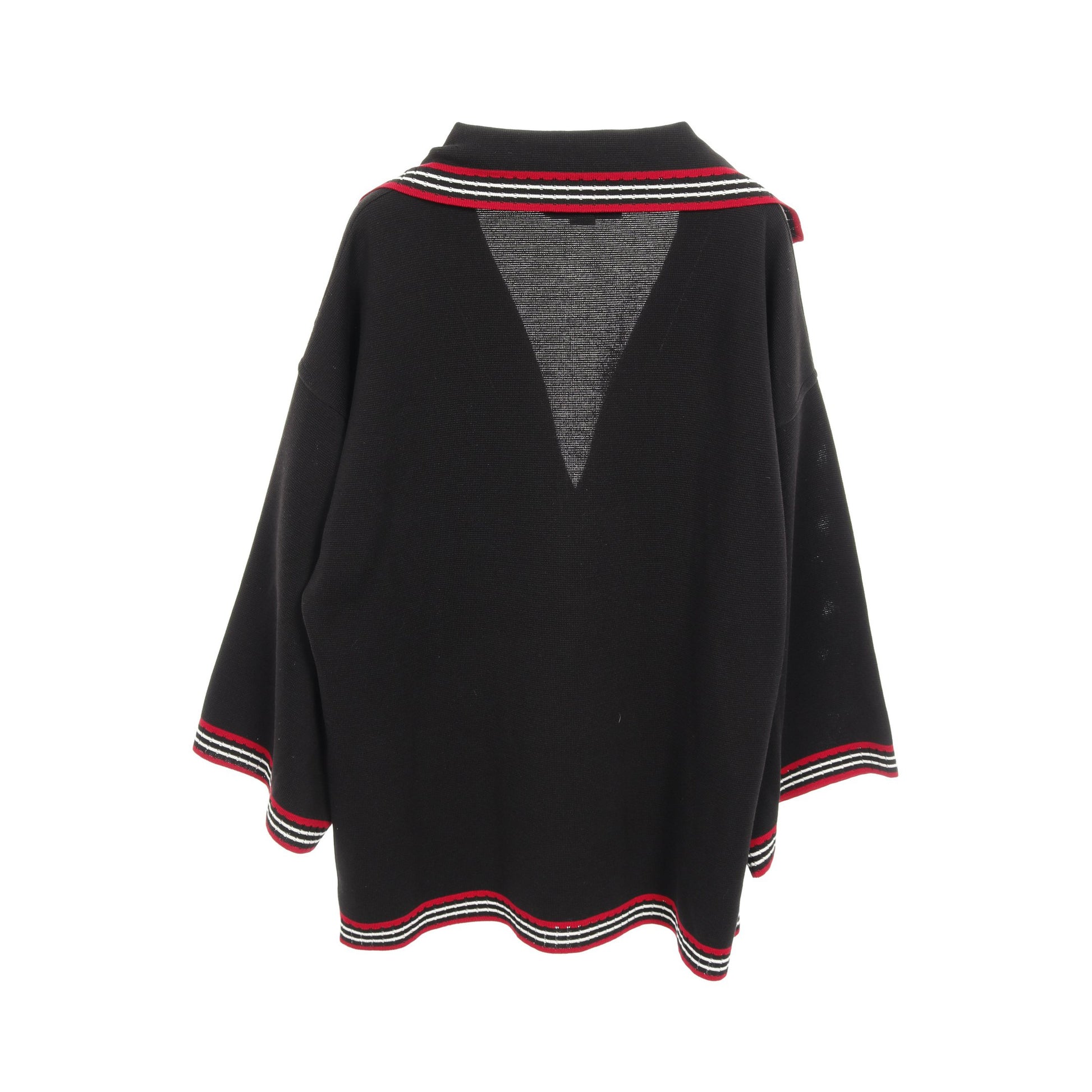 ニット ジャケット シルク コットン ブラック レッド ホワイト グッチ アウター GUCCI
