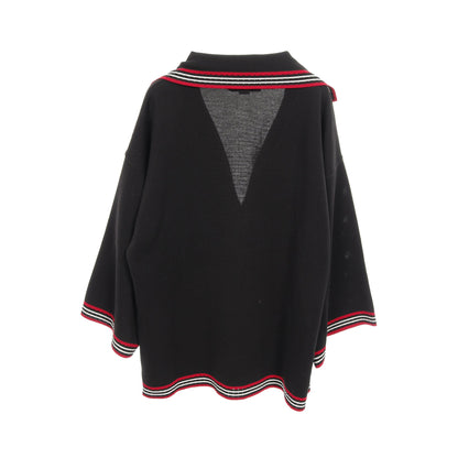 ニット ジャケット シルク コットン ブラック レッド ホワイト グッチ アウター GUCCI