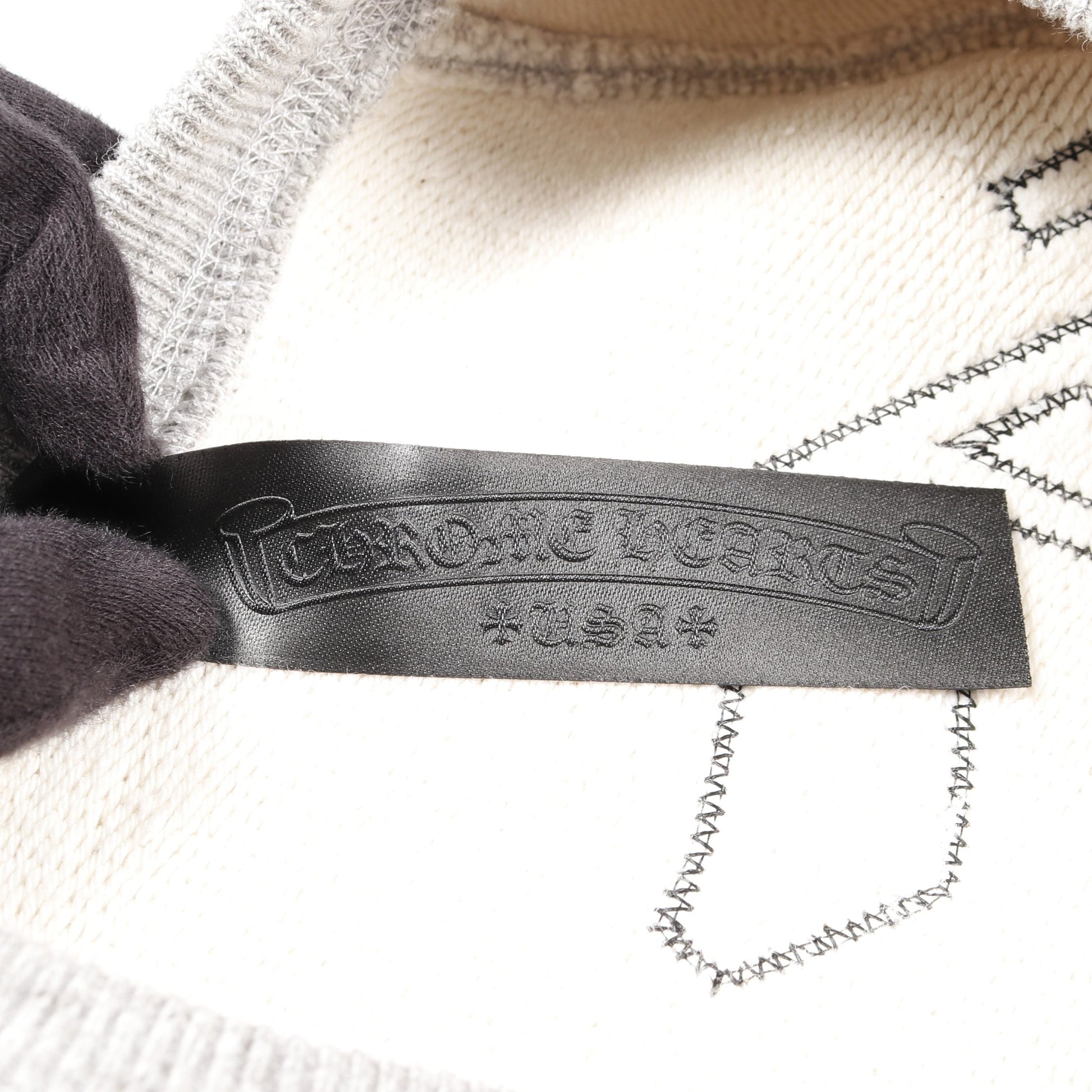 セメタリークロス スウェットシャツ クルーネック コットン グレー クロムハーツ トップス Chrome Hearts