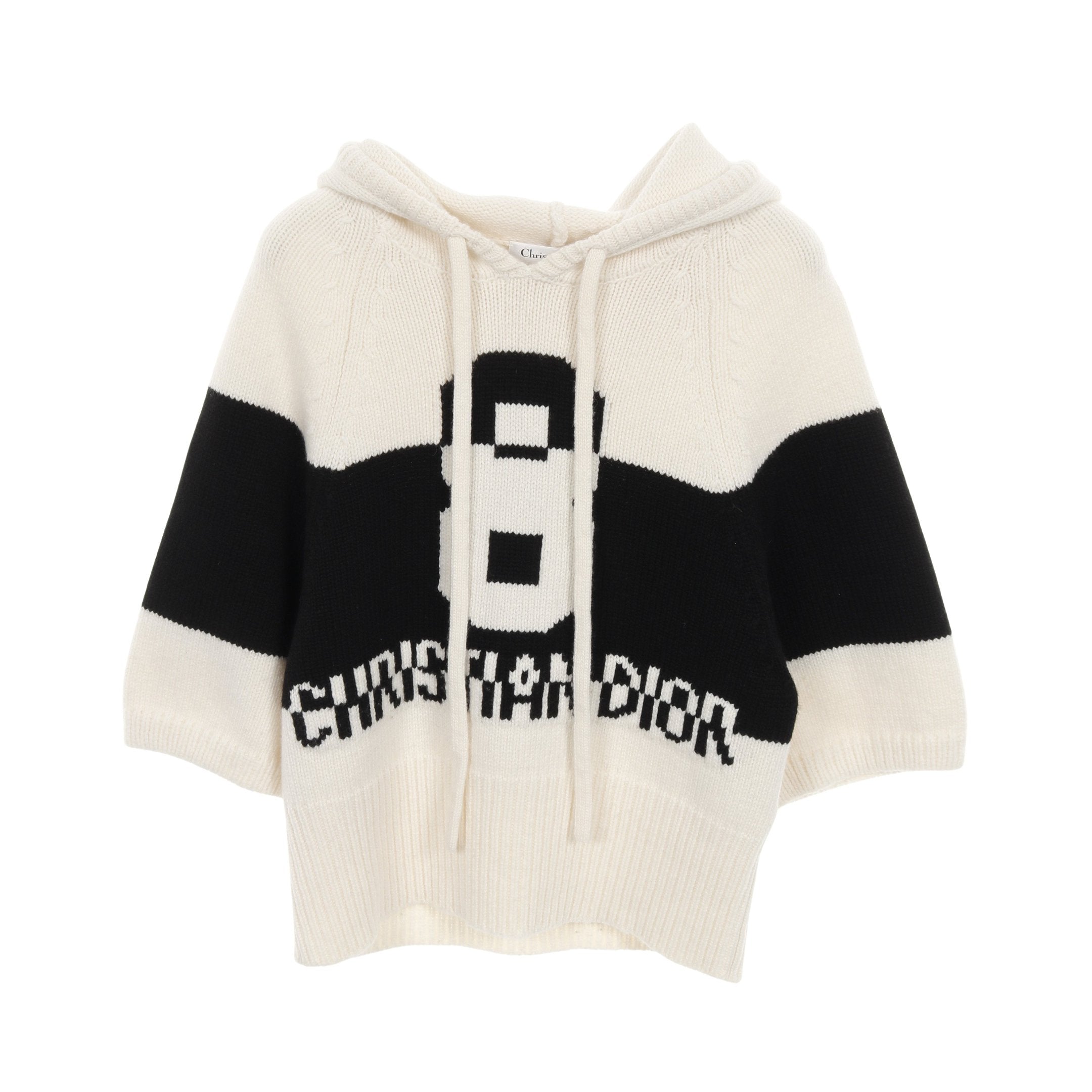 クリスチャンディオール フード付きニットセーター クリスチャン