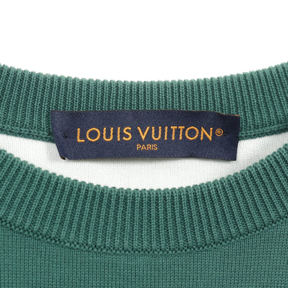モノグラムグラディエント ニット コットン グリーン トップス LOUIS VUITTON