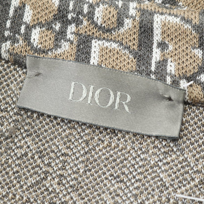 オブリーク シャツ ロゴ 総柄 コットン ベージュ クリスチャンディオール トップス Christian Dior