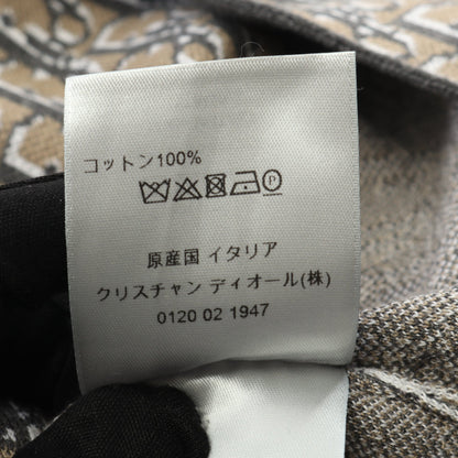オブリーク シャツ ロゴ 総柄 コットン ベージュ クリスチャンディオール トップス Christian Dior