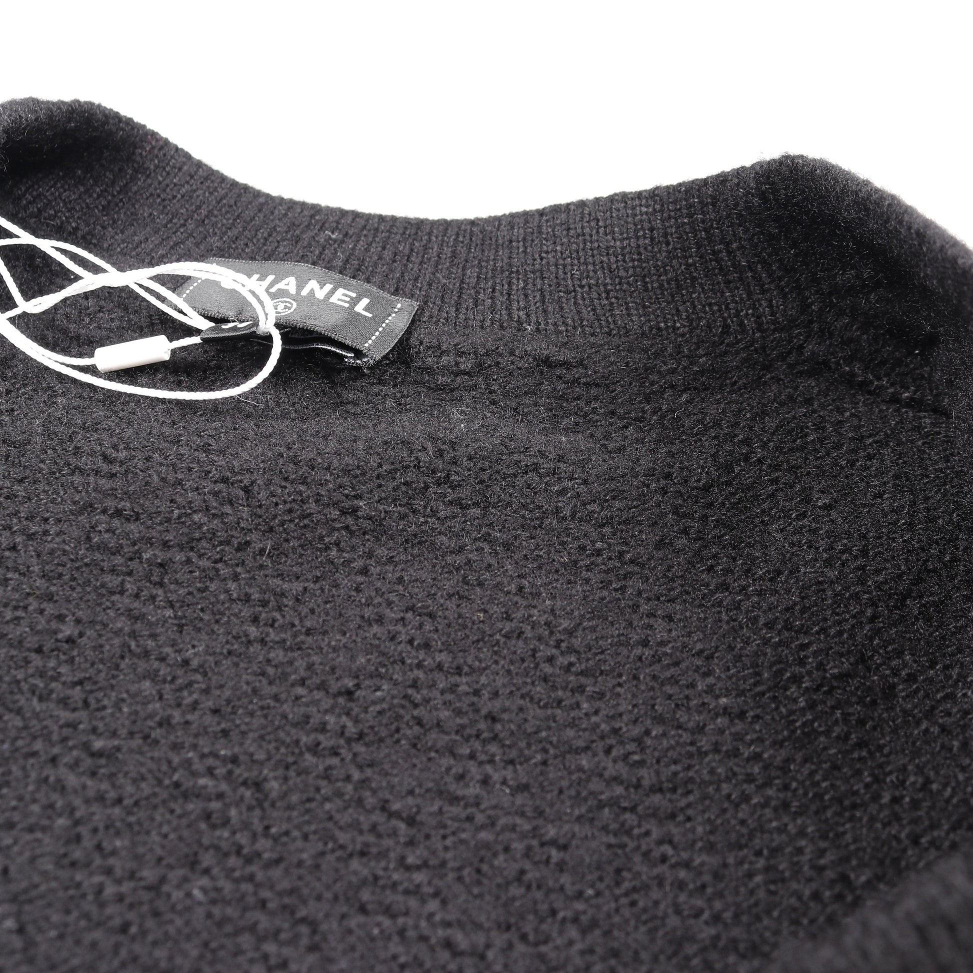 ココマークボタン カーディガン カシミヤ ブラック シャネル トップス CHANEL