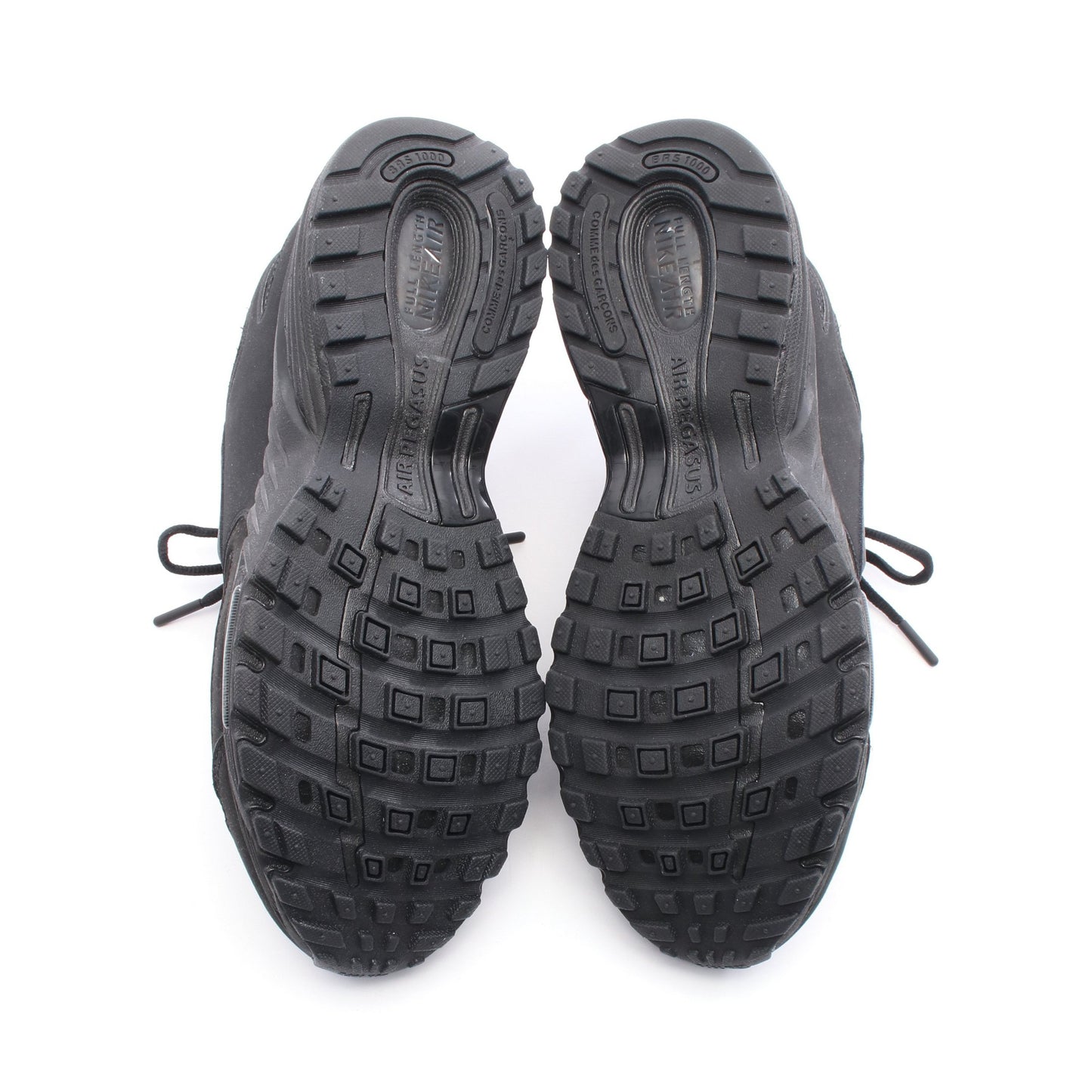 NIKE × COMME des GARCONS HOMME PLUS Air Pegasus 2005 スニーカー ヌバック ファブリック ブラック ナイキ シューズ NIKE