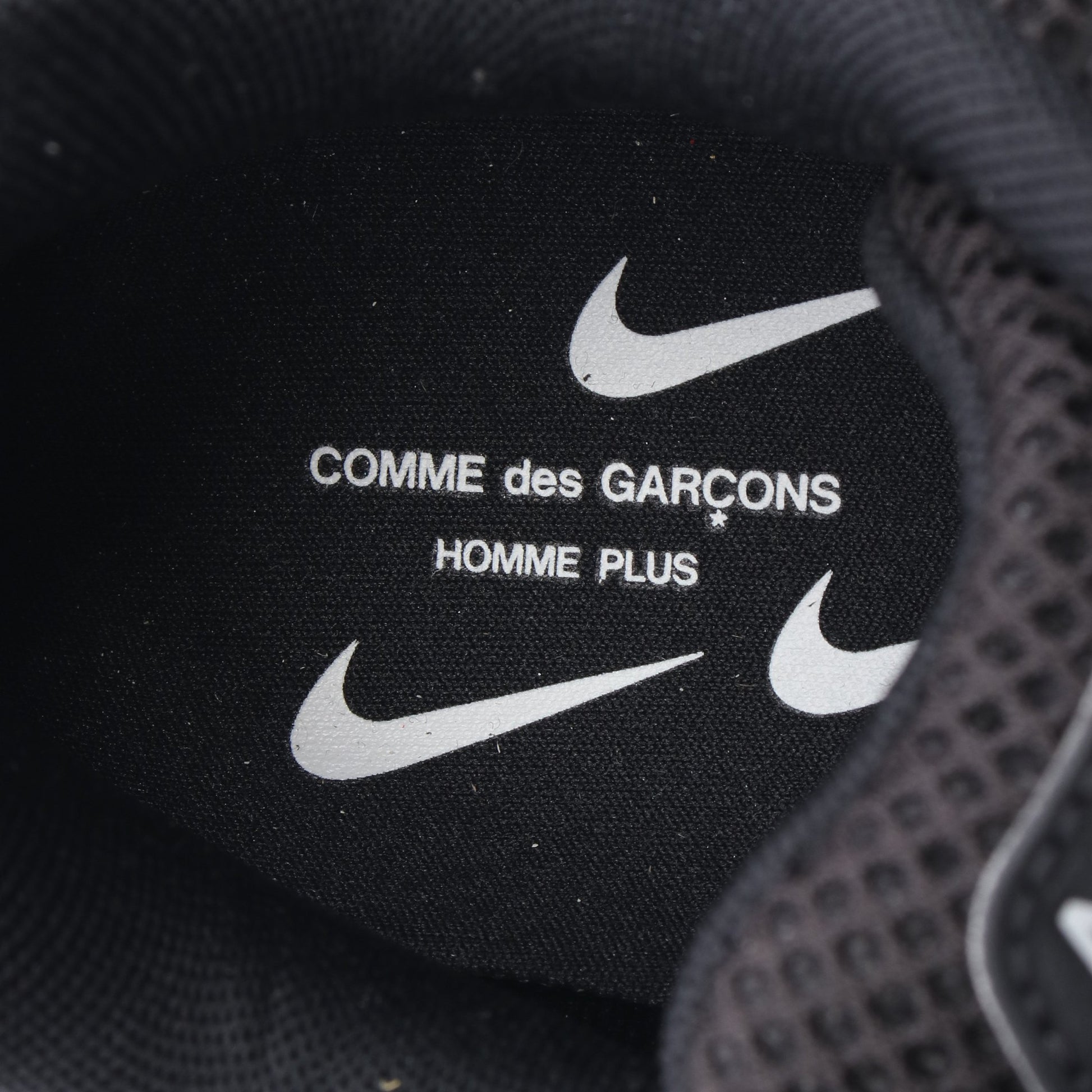 NIKE × COMME des GARCONS HOMME PLUS Air Pegasus 2005 スニーカー ヌバック ファブリック ブラック ナイキ シューズ NIKE