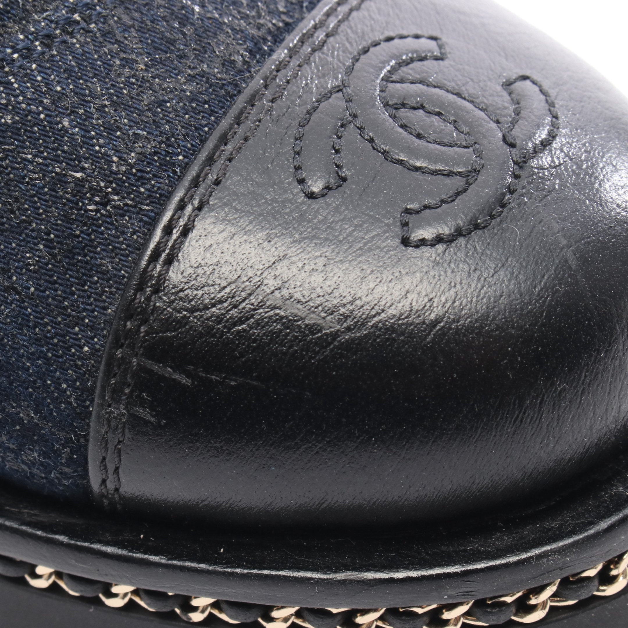 ☆良品☆ CHANEL ドレスシューズ　ウィングチップ　レザー　ココマーク　36 楽天市場】CHANEL シャネル ココマーク エナメルレザー ウィング