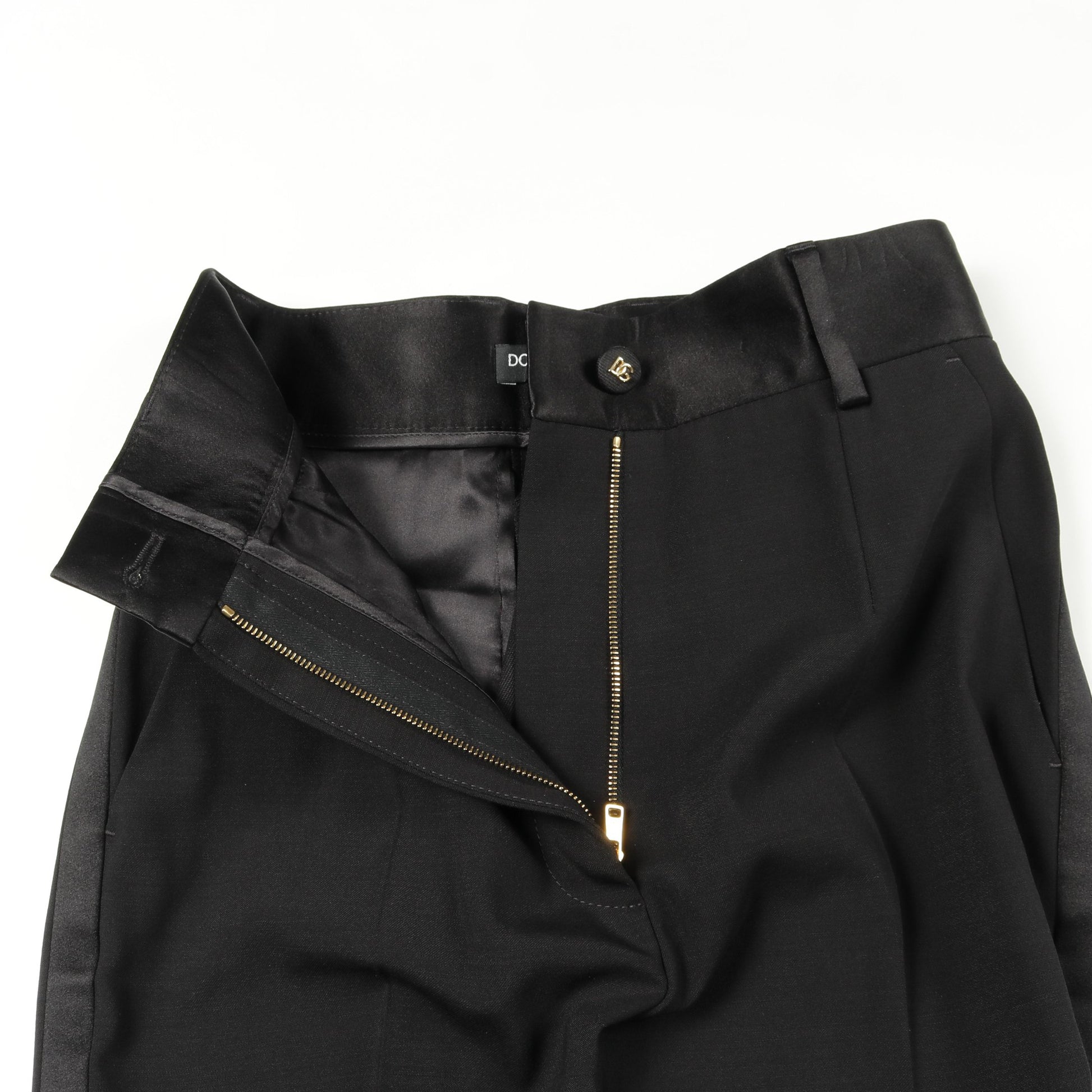 スーツ ウール シルク ブラック ドルチェアンドガッバーナ スーツ DOLCE&GABBANA