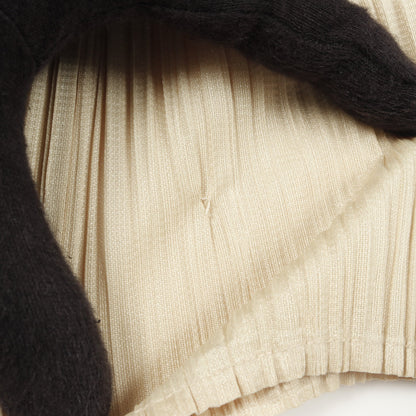 プリーツ カットソー ベージュ プリーツプリーズ トップス PLEATS PLEASE