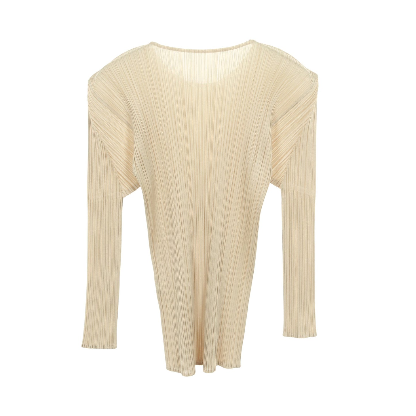 プリーツ カットソー ベージュ プリーツプリーズ トップス PLEATS PLEASE