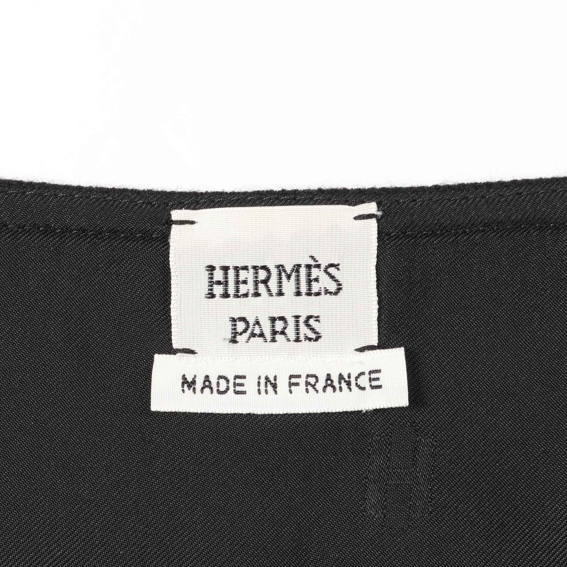 スカート ウール ブラック エルメス ボトムス HERMES