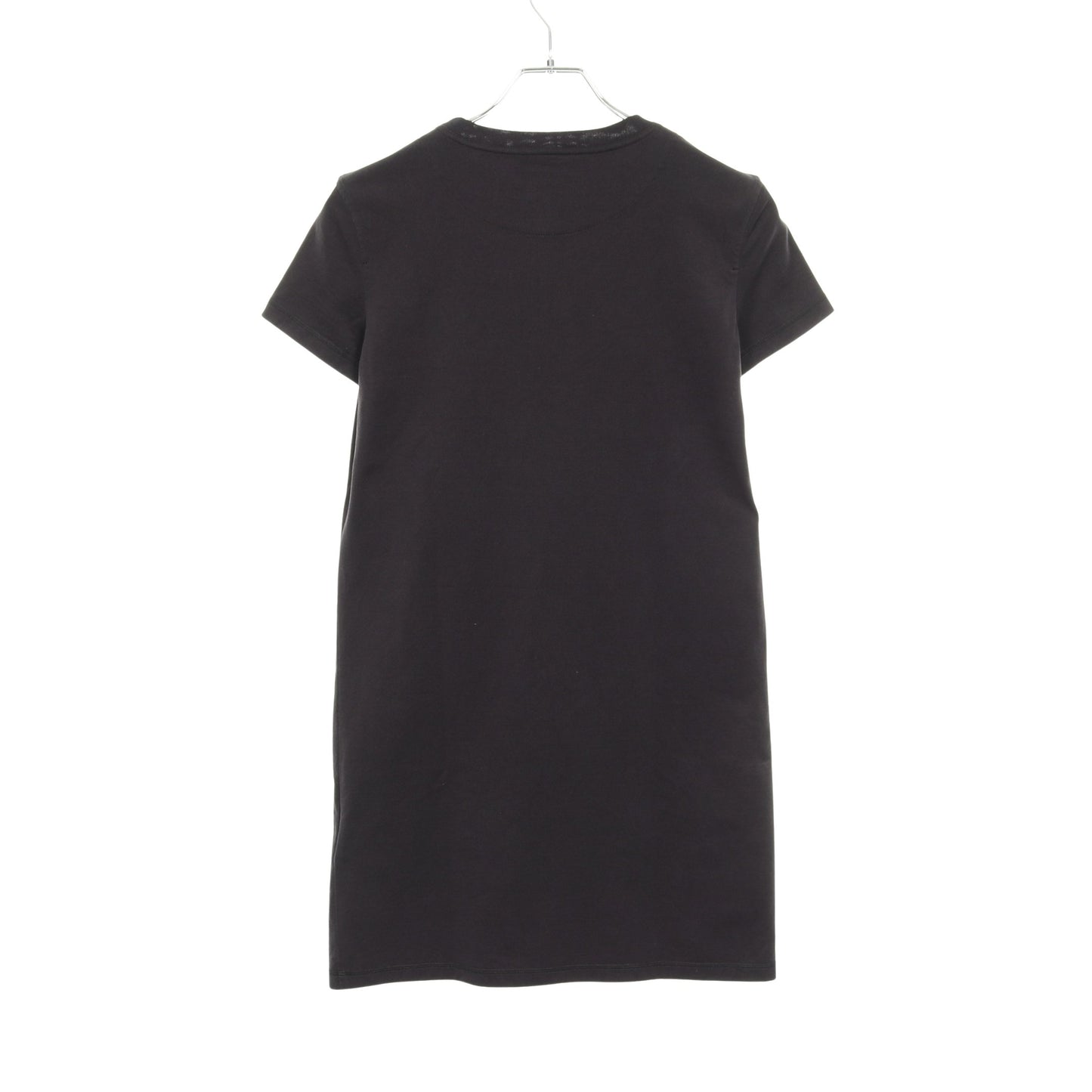 カルトゥーシュ Tシャツ ワンピース コットン ブラック マルチカラー エルメス ワンピース HERMES