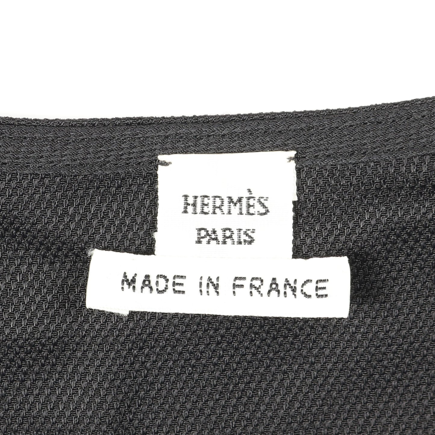 ワンピース レーヨン シルク ブラック エルメス ワンピース HERMES