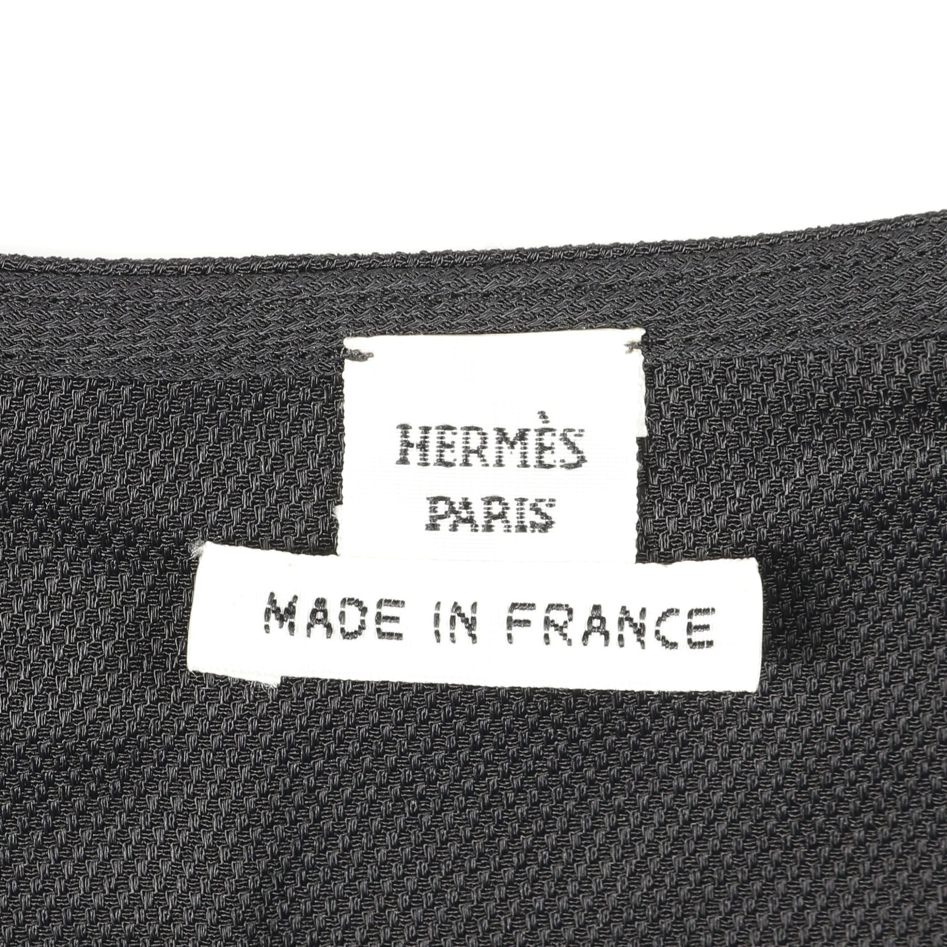 ワンピース レーヨン シルク ブラック エルメス ワンピース HERMES