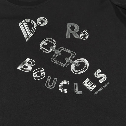 マイクロドレス Tシャツ ワンピース コットン ブラック エルメス ワンピース HERMES