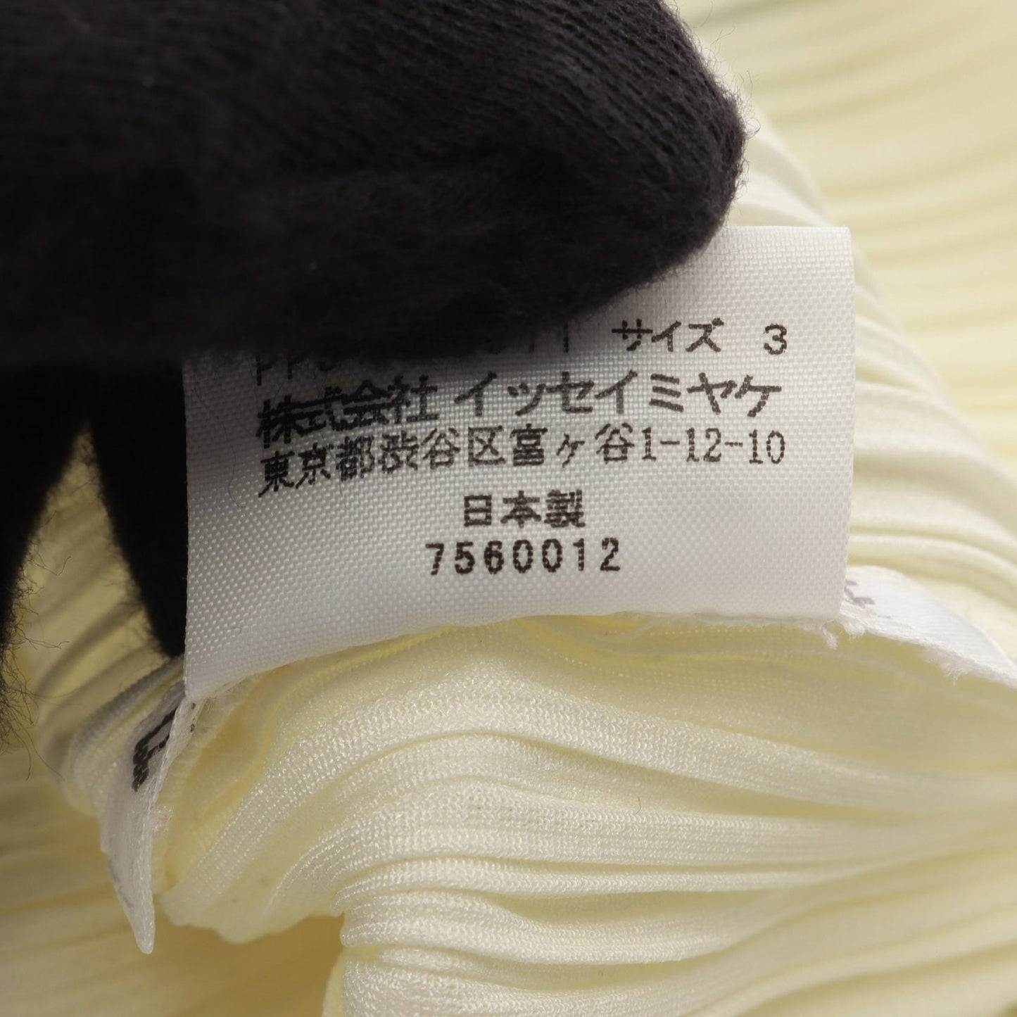 プリーツ カットソー てんとう虫 アイボリー マルチカラー プリーツプリーズ トップス PLEATS PLEASE