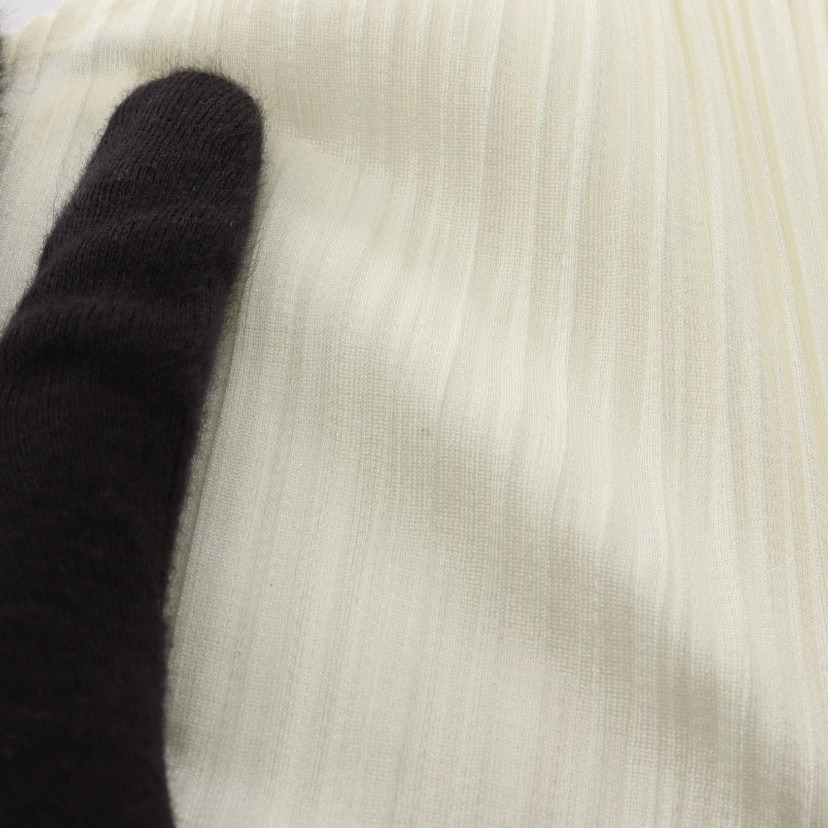 プリーツ カットソー てんとう虫 アイボリー マルチカラー プリーツプリーズ トップス PLEATS PLEASE