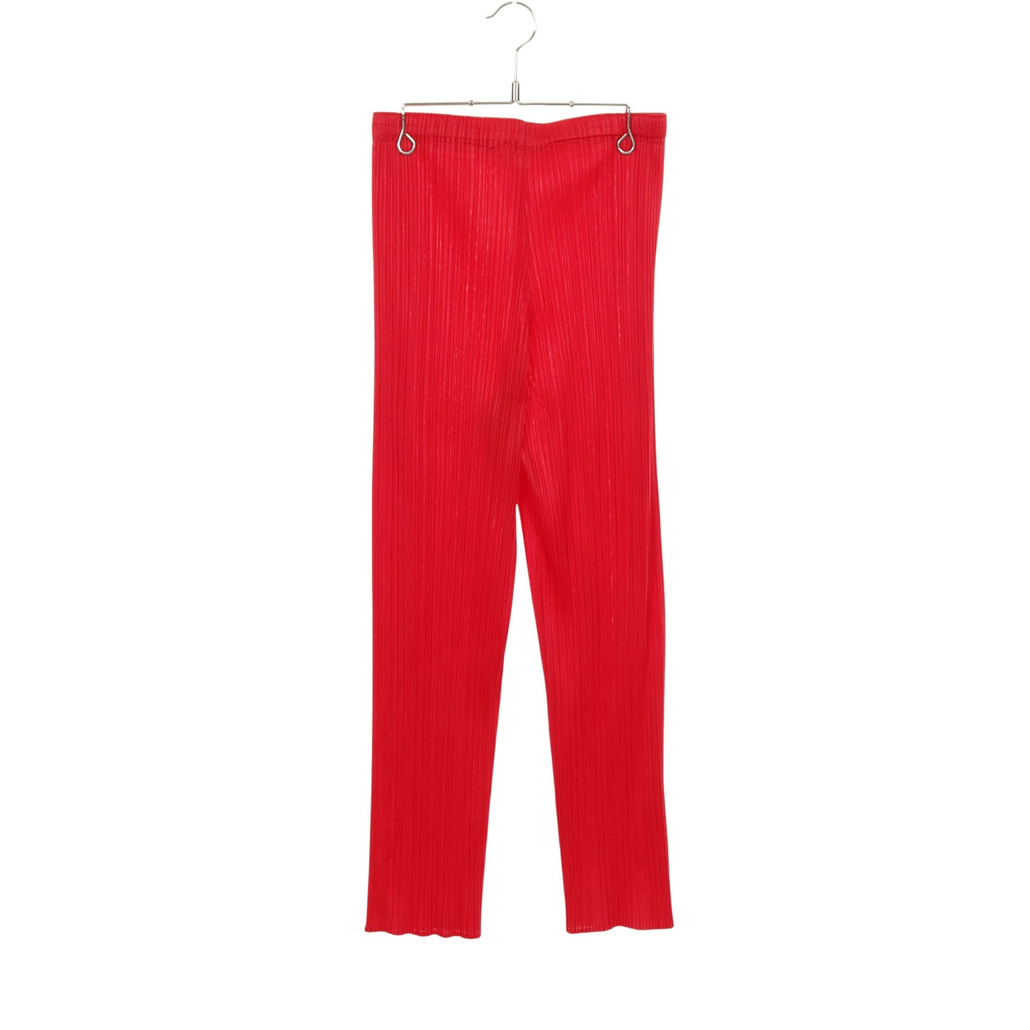 プリーツ イージーパンツ レッド プリーツプリーズ ボトムス PLEATS PLEASE
