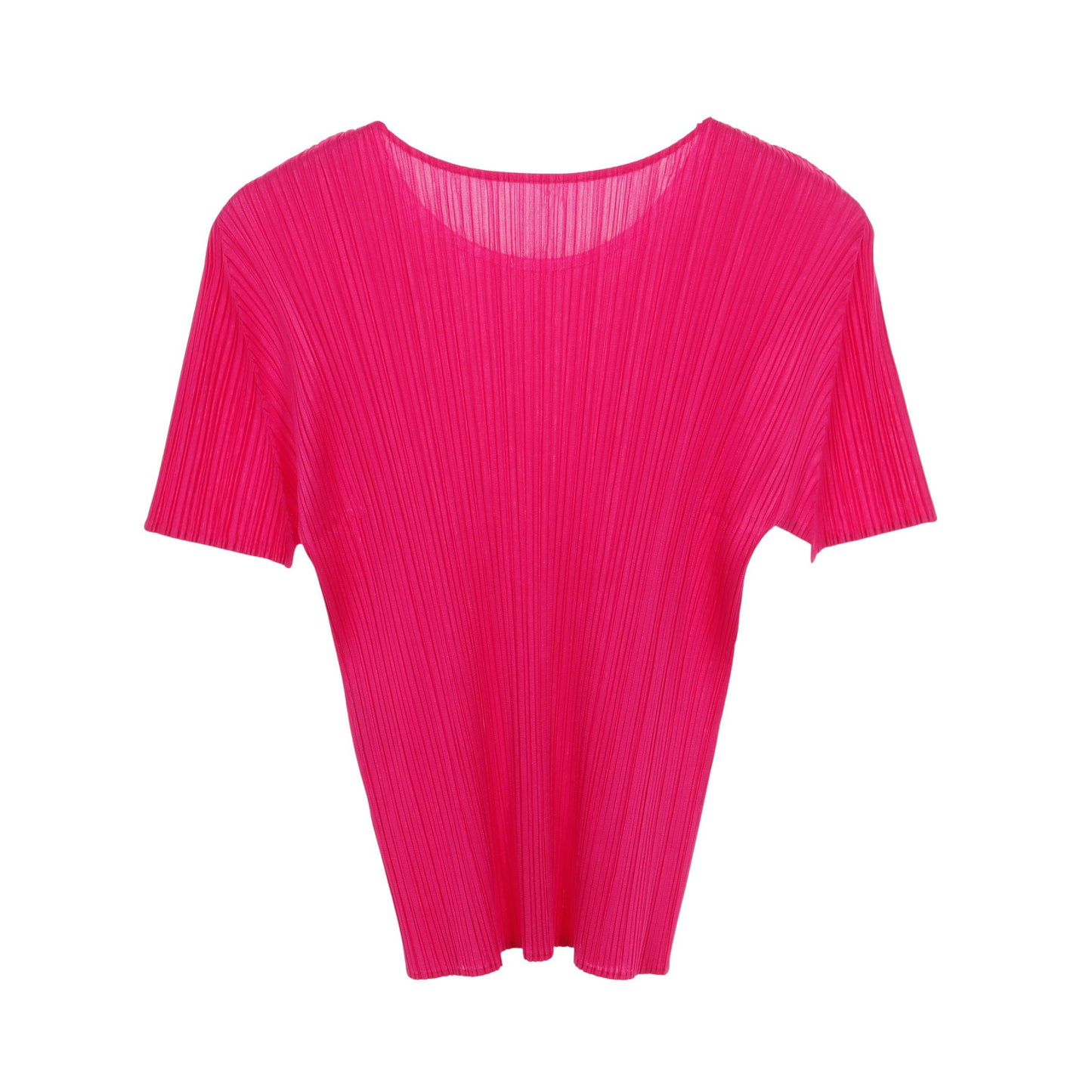 プリーツ カットソー 半袖 ピンク プリーツプリーズ トップス PLEATS PLEASE