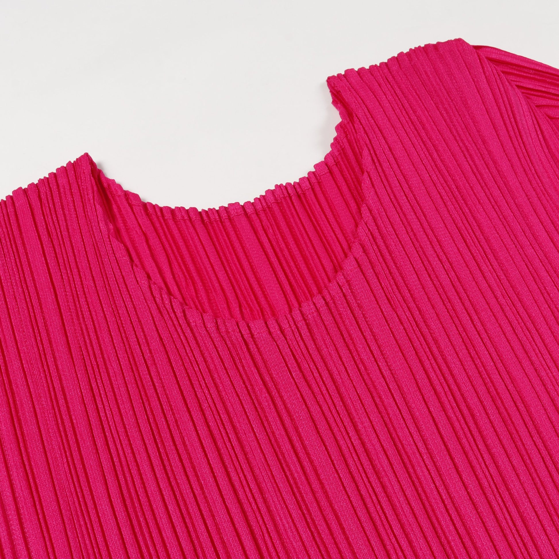 プリーツ カットソー 半袖 ピンク プリーツプリーズ トップス PLEATS PLEASE