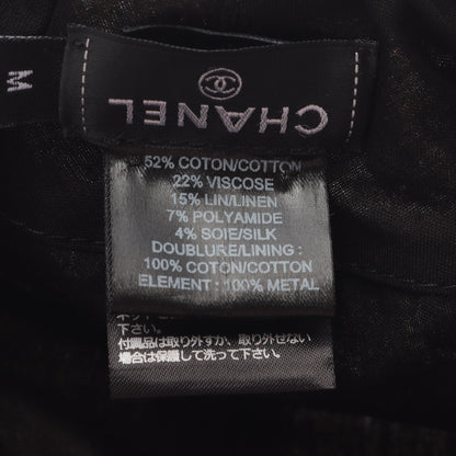 ココマーク ツイード キャスケット 帽子 コットン ライトピンク シャネル 財布・小物 CHANEL