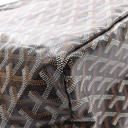 サンルイPM ハンドバッグ トートバッグ コーティングキャンバス レザー ブラック マルチカラー ゴヤール バッグ GOYARD