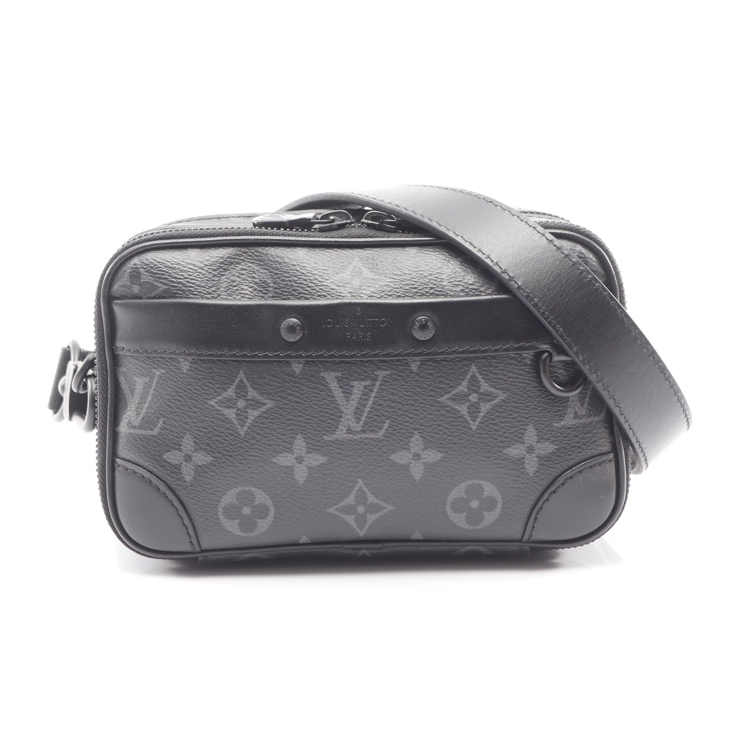 アルファ ウェアラブルウォレット NV モノグラムエクリプス ショルダーバッグ PVC レザー ブラック ルイヴィトン バッグ LOUIS VUITTON
